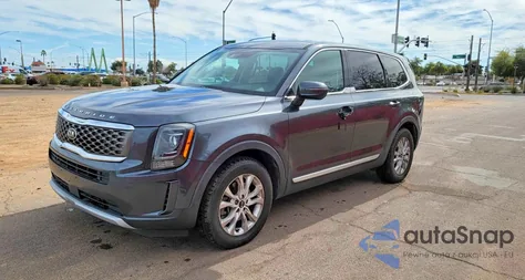 2020 Kia Telluride Lx z USA, uszkodzony, nr VIN 5XYP24HC6LG080613